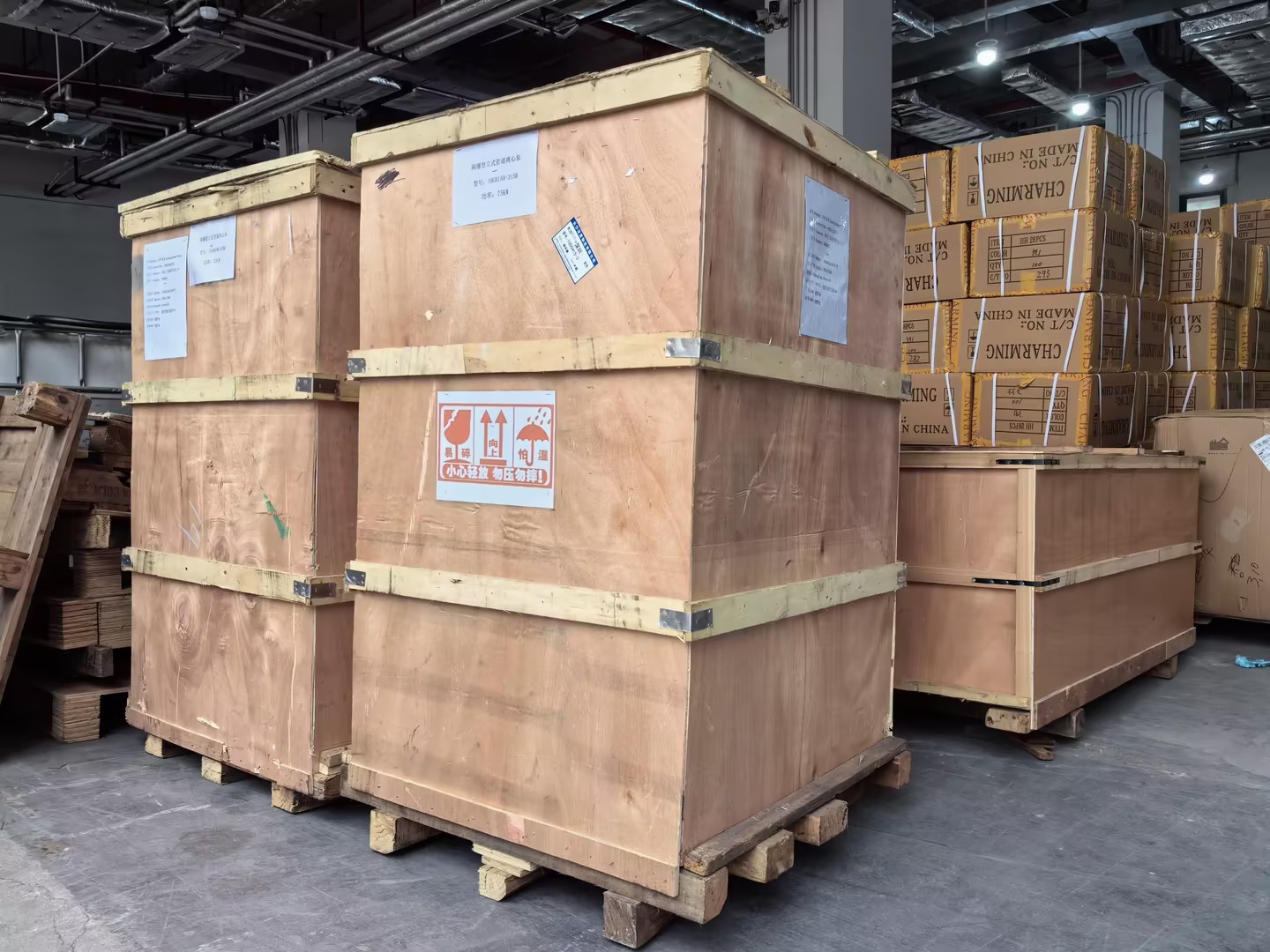 內(nèi)地企業(yè)展會(huì)運(yùn)輸?shù)较愀畚锪鬟x忠實(shí)通物流